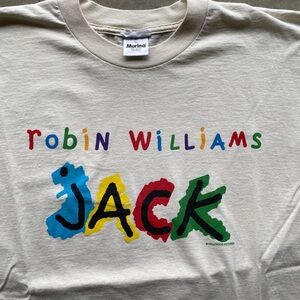 Vintage 1996 Jack Robin Williams Movie T Shirt XL Promo